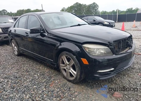 2011 Mercedes-Benz C 300 Luxury/Sport from USA, damaged, VIN WDDGF5EB8BR141083